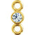 Micro Bezel Birthstone Links
