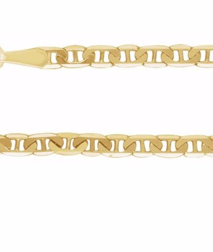 Anchor Chain |14k yellow gold